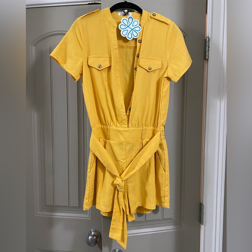 Yellow Romper